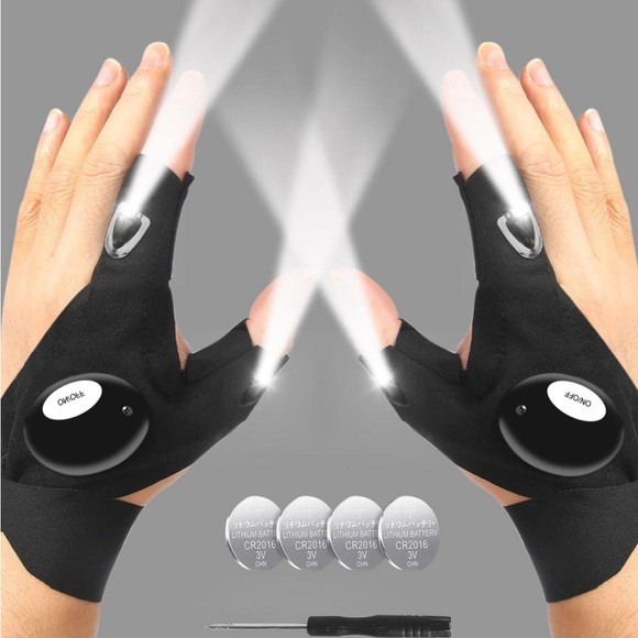 LED Flashlight Gloves - Picture 1 of 9